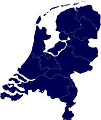 Nederlands Geheugenpoli's Netwerk kaart
